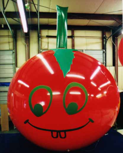 Giant Balloons - tomato shape helium giant balloon